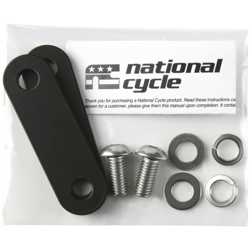 National Cycle Footrest Mount – Black BAG#4015-76MM