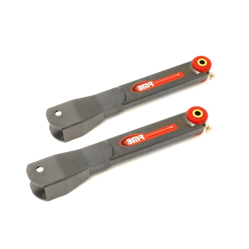 BMR 10-15 5th Gen Camaro Non-Adj. Rear Trailing Arms (Polyurethane) – Black Hammertone