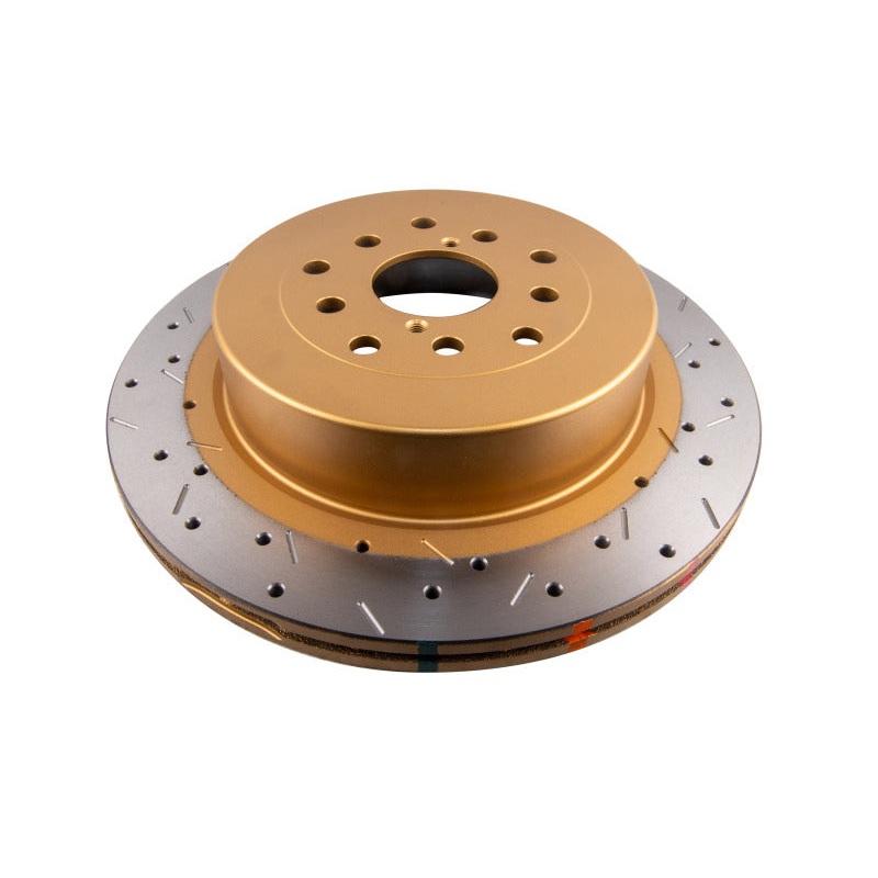 DBA 01-07 Subaru WRX/STI 10 Stud Hole Rear Drilled & Slotted 4000 Series Rotor