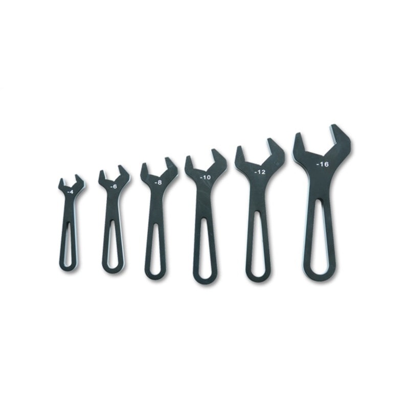Vibrant Aluminum Wrench Set Set of 6 (AN-4 to AN-16)