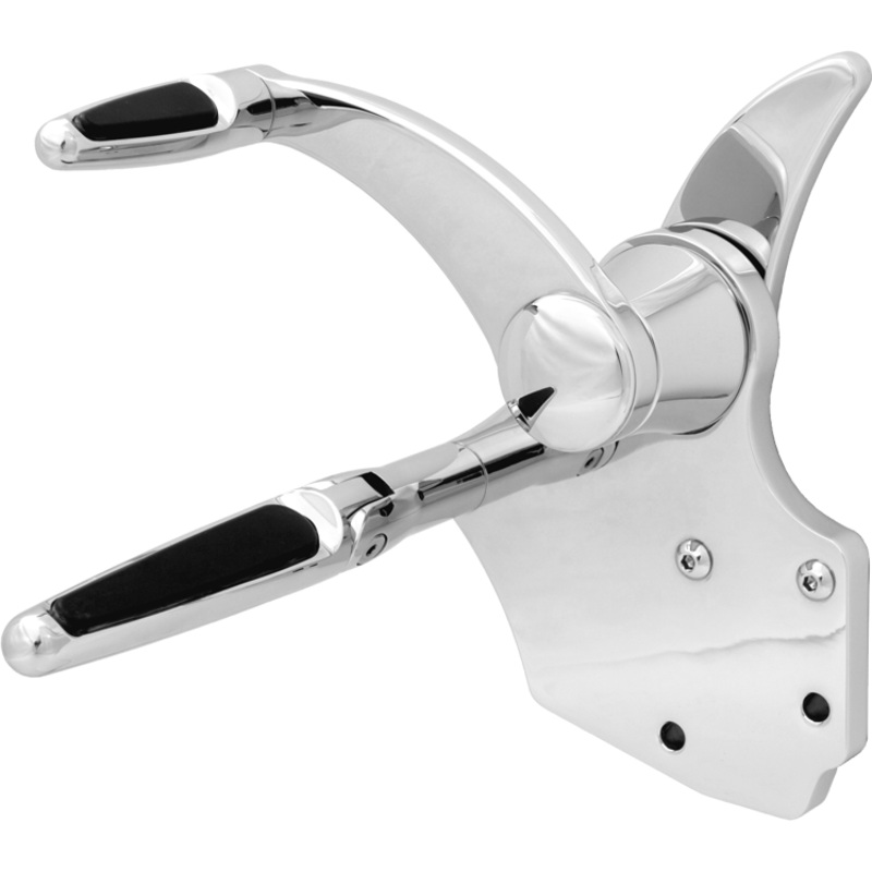 Hawg Halters Inc 750-04104 Ext Forward Cntrls Chrome Flh 14-Up