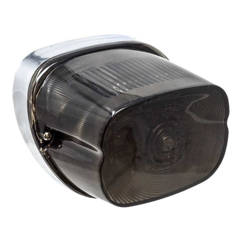 Letric Lighting Co. LED Replacement Taillight – Smoke LLC-SQTL-ST