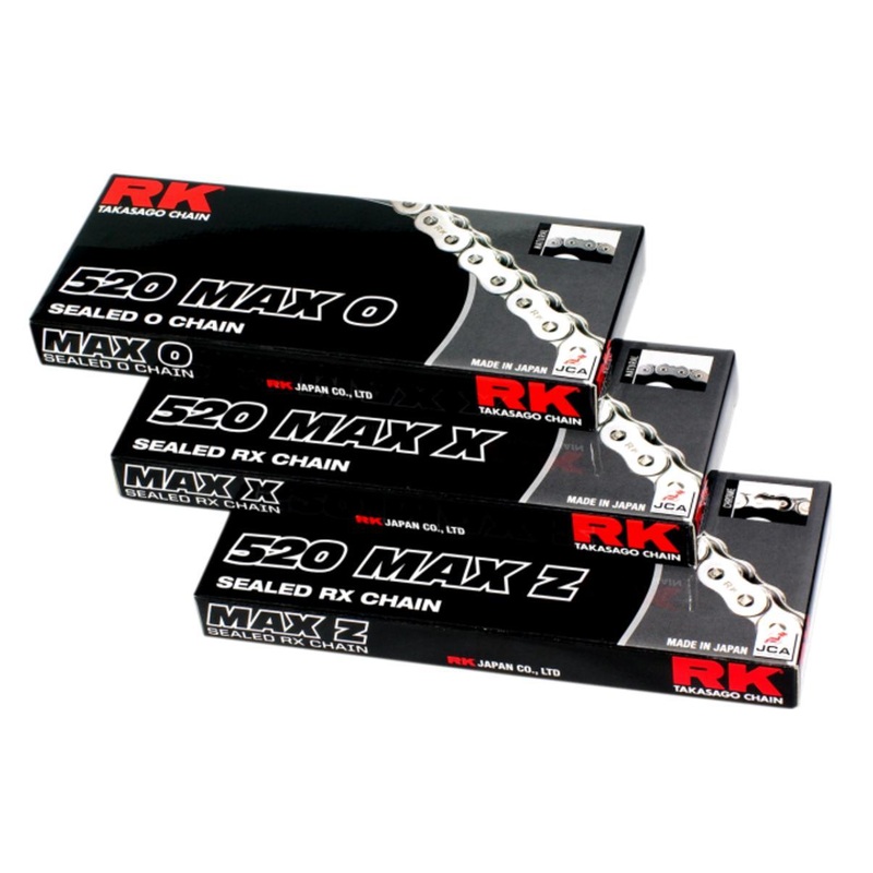 RK 520 Max-X Chain – 120 Links – Red 520MAXX-120-RR