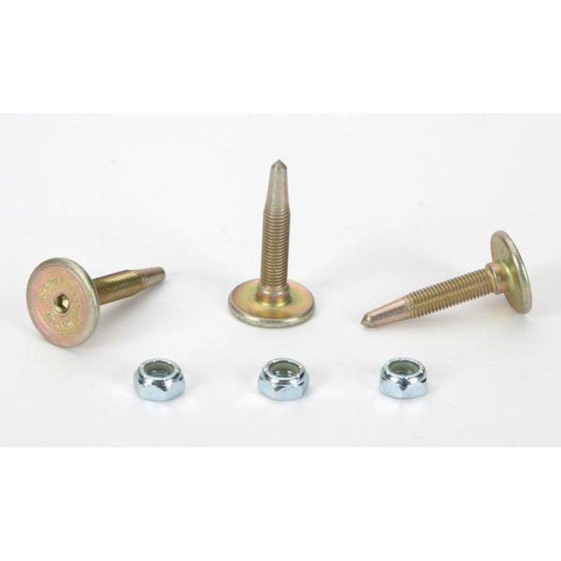 Woodys Gold Digger 60 deg. Traction Master Carbide Studs – 1.450in. Stud Length – 5/16in. Thread GDP6-1450-CS