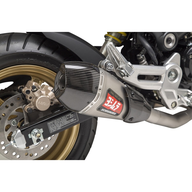Yoshimura RS-9T Works Race Series Full System – Stainless Steel Muffler – Carbon Fiber End Cap 12122AR520