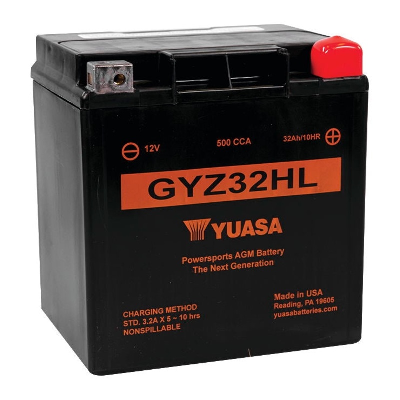 Yuasa GYZ High Performance Maintenance Free Battery – GYZ32HL YUAM723HL