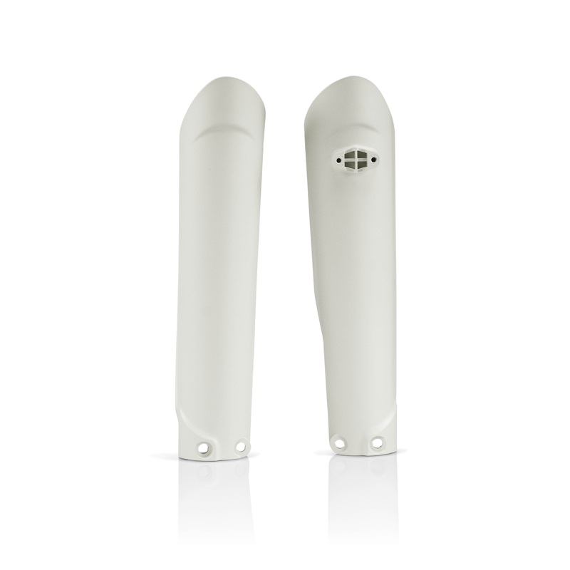 Acerbis Lower Fork Covers – White 16 2401265413