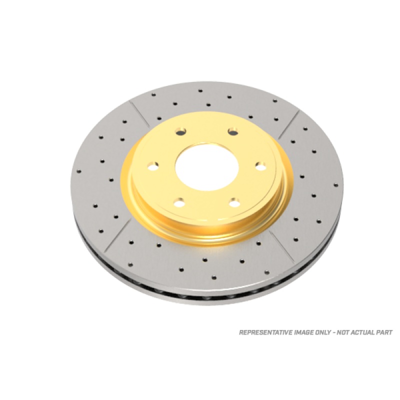 DBA 08-10 STi/2017 BRZ w/Perf. Pkg. Rear Dual-Drilled Street Series Rotor