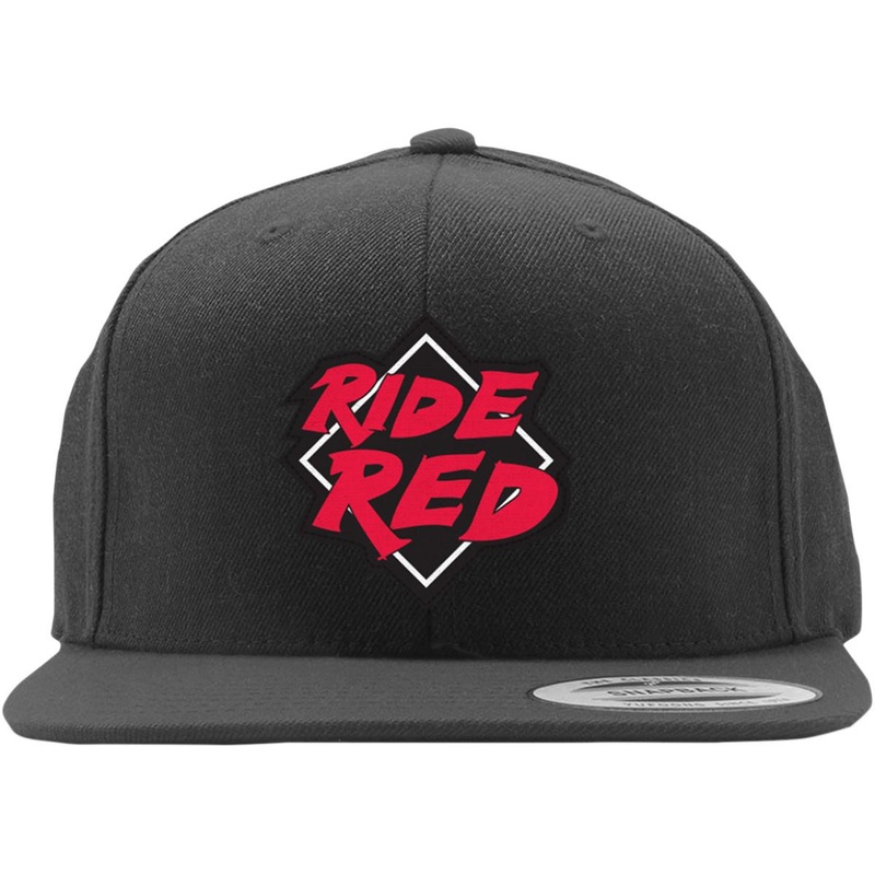 Factory Effex Honda Ride Red Youth Snapback Hat OSFM Black