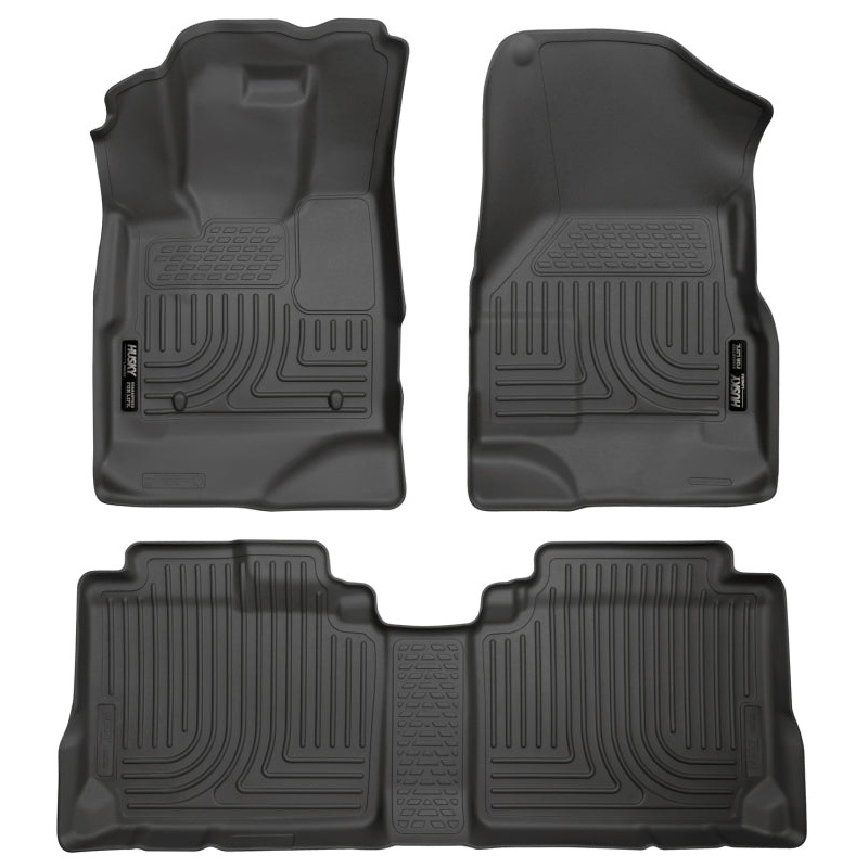 Husky Liners 10-12 Chevy Equinox/GMC Terrain WeatherBeater Combo Black Floor Liners