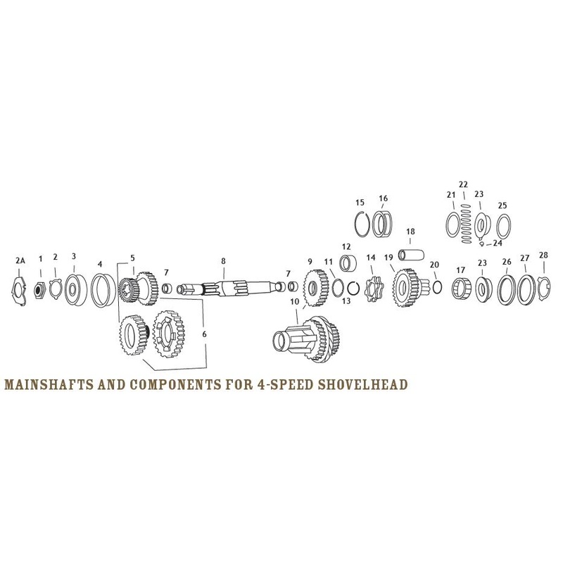 Jims Transmission Main Bearing Race (Ref# 16) – Standard 35125-37