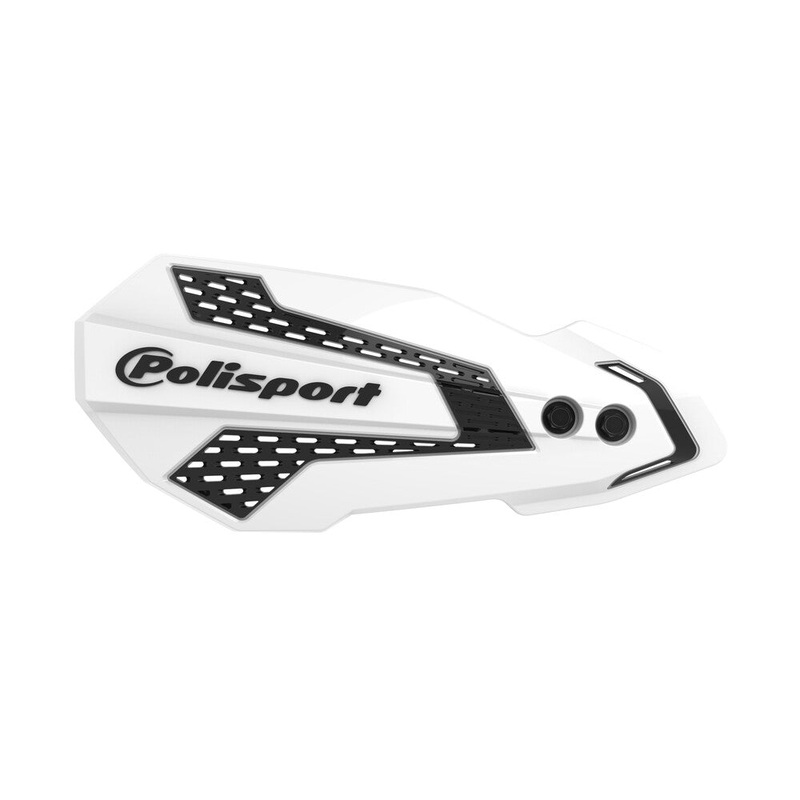 Polisport Flow Handguard – White/Black 8308200057