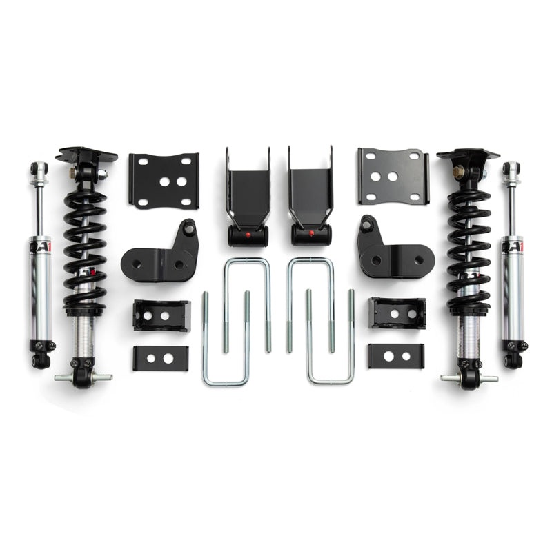 QA1 21-25 Ford F150 2WD Dual Adjustable Lowering Kit (3.5in-5.5in)