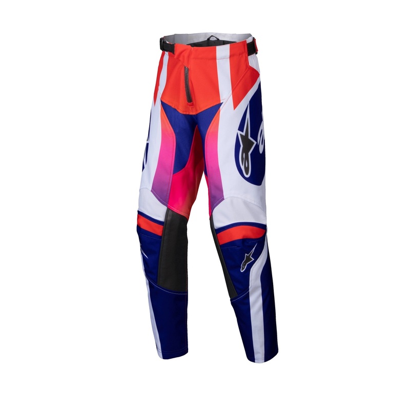 ALPINESTARS 2025 YOUTH RACER WURX PANTS – MULTICOLOUR WHITE 22