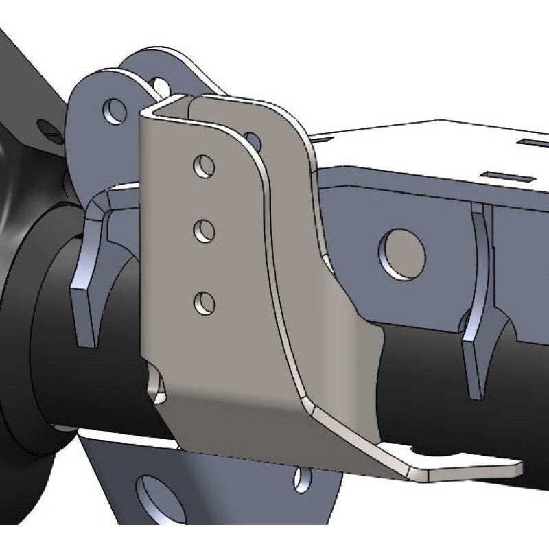 Artec Industries Raised Tracbar Bracket For 3 1/2 In Diameter Front Axle
