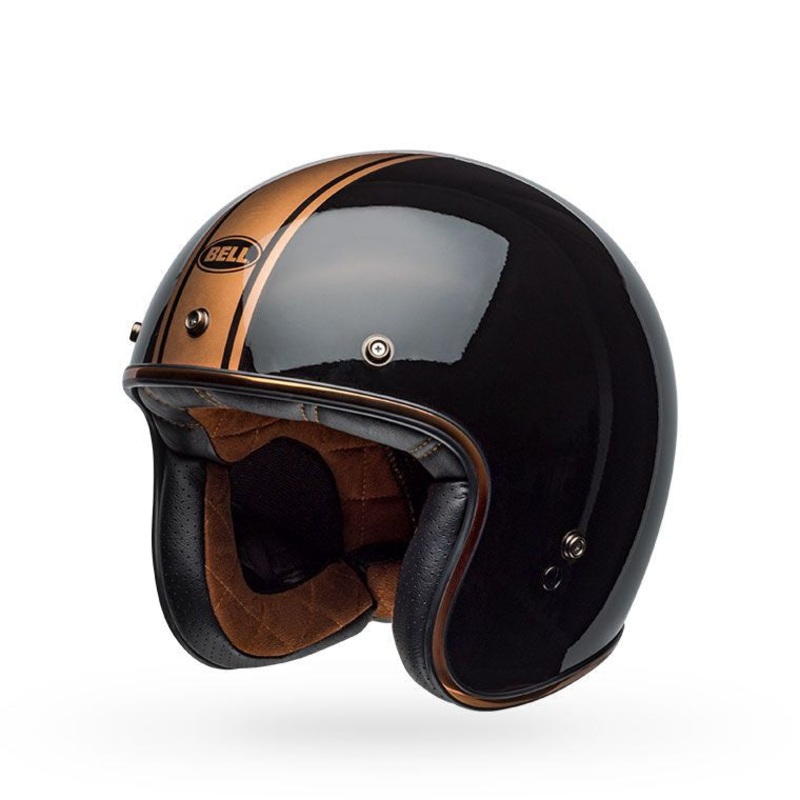 BELL CUSTOM 500 RALLY HELMET – GLOSS BLACK/BRONZE M