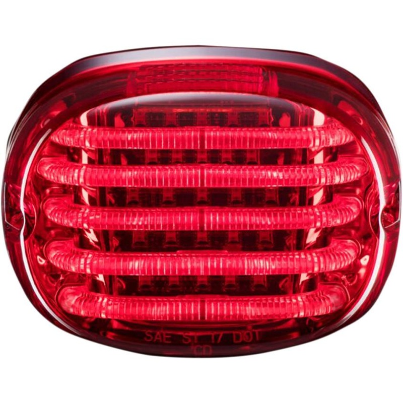 Custom Dynamics Probeam LED Squarback Taillight without License Plate Illumination Window – Red PB-TL-SB-R