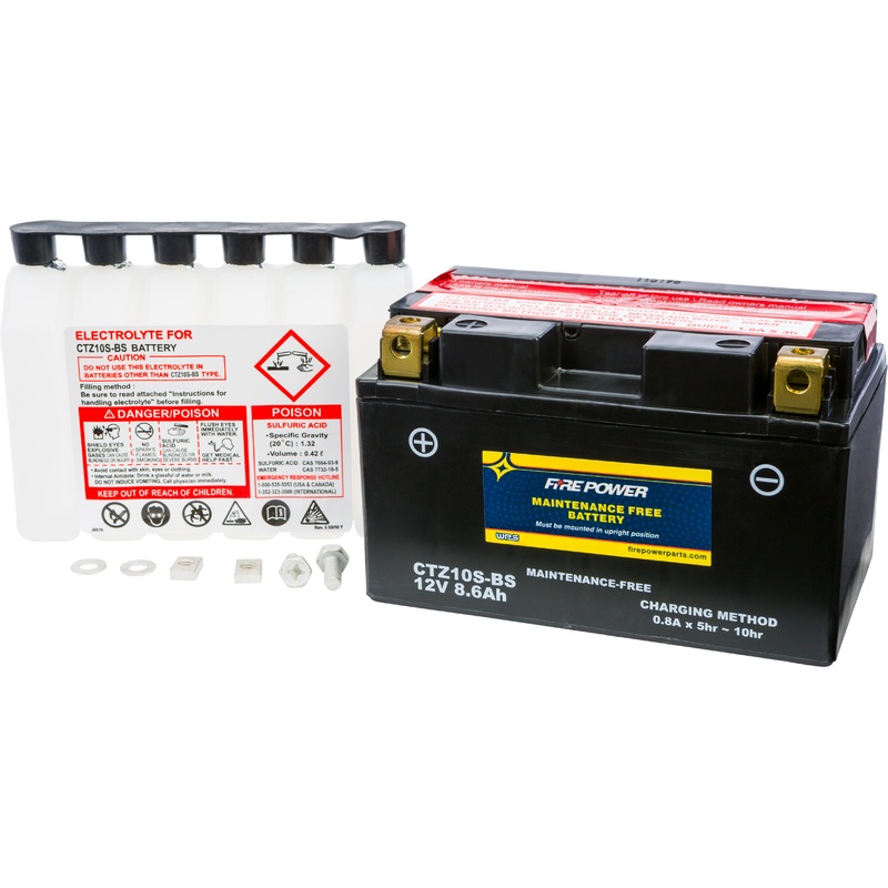Fire Power Maintenance Free Sealed Battery CTZ10S-BS