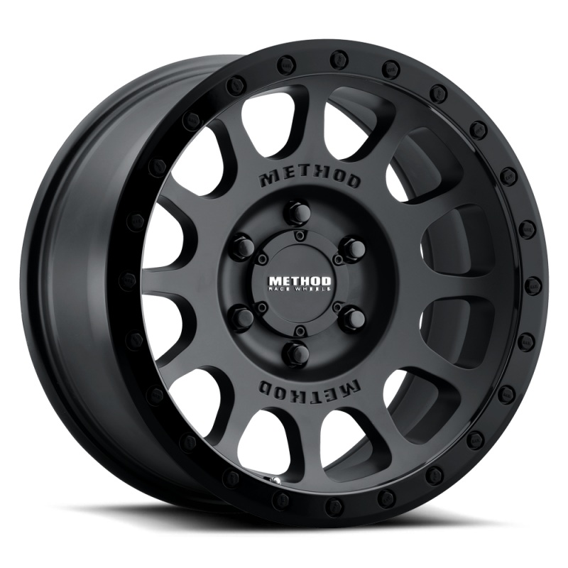 Method MR305 NV 18×9 +18mm Offset 8×6.5 130.81mm CB Double Black Wheel