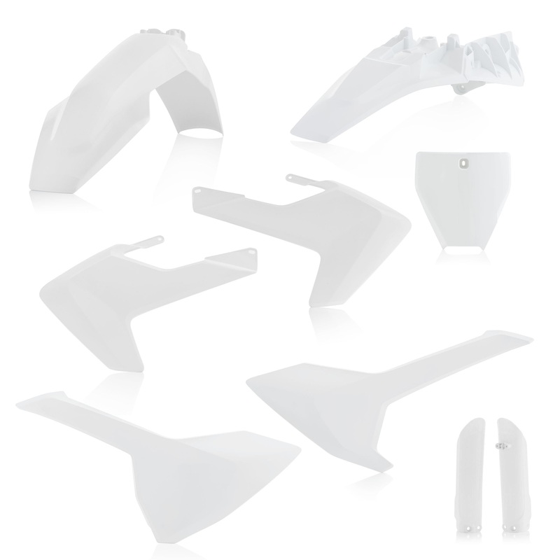 Acerbis Full Plastic Kit – White 2686460002