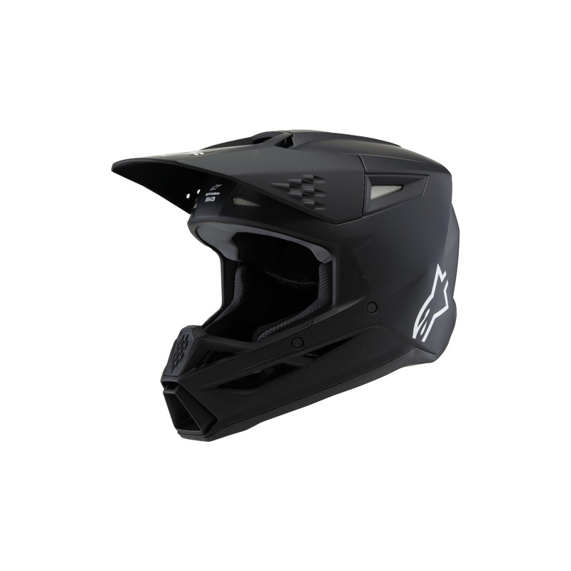ALPINESTARS 2025 YOUTH SUPERTECH M3 SOLID HELMET – BLACK MATT S
