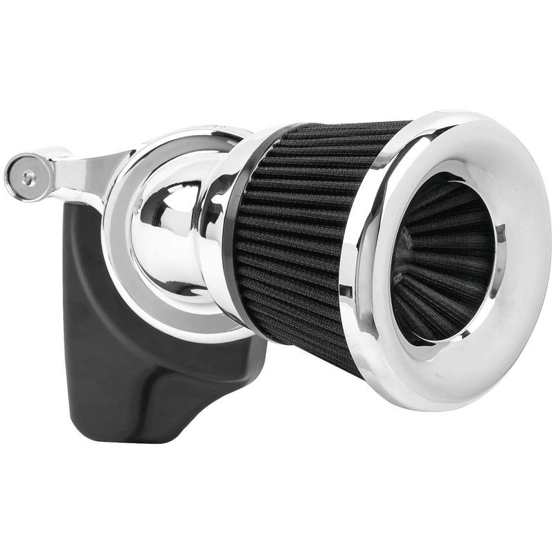 Arlen Ness Velocity 65 Degree Air Cleaner Kit – Chrome 81-201