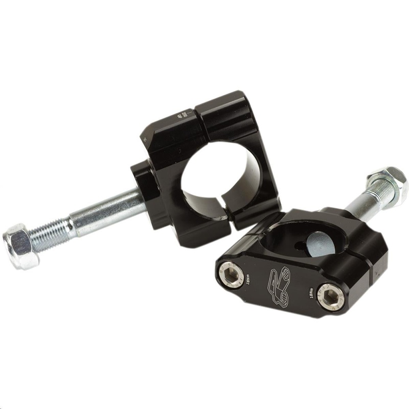 Renthal 36Tech Bar Mount Clamps – 0 offset CL052