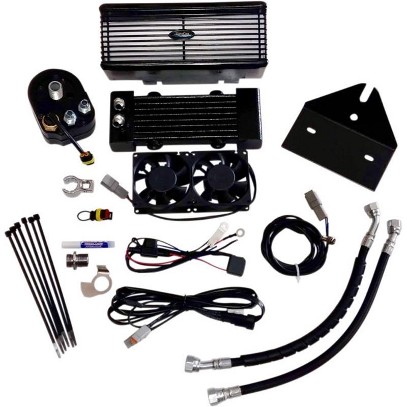 UltraCool Below Regulator Mounted Oil Cooler Kit – Black DY-1G
