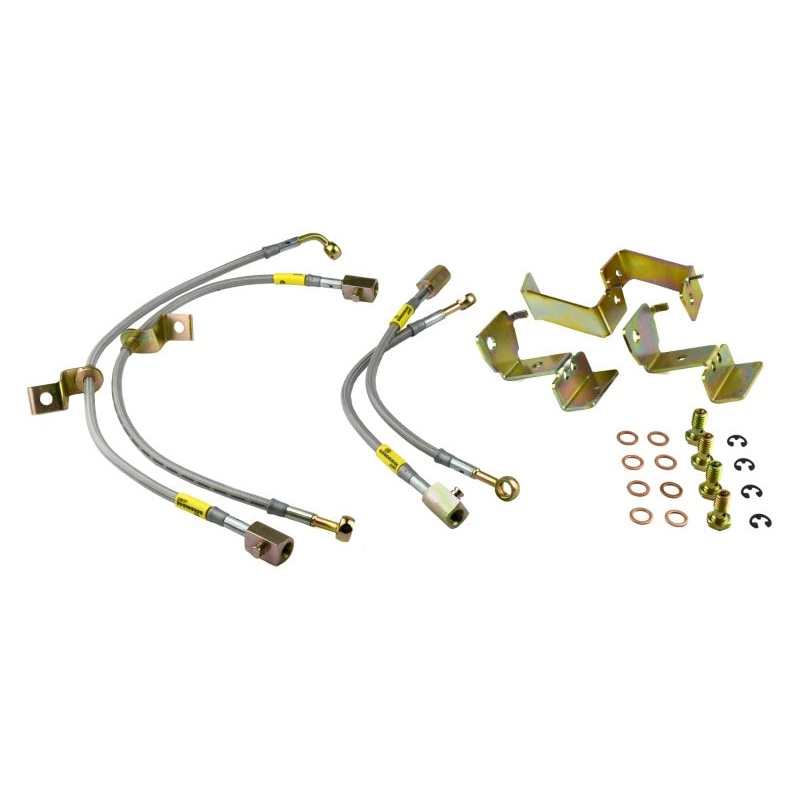 Goodridge 05-14 Ford Mustang (w/ABS) Stainless Steel Brake Line Kit