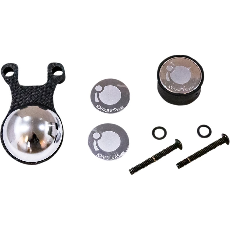 Klock Werks iOmounts Handlebar Perch Mount Kit – Black KWD-01-0605-B