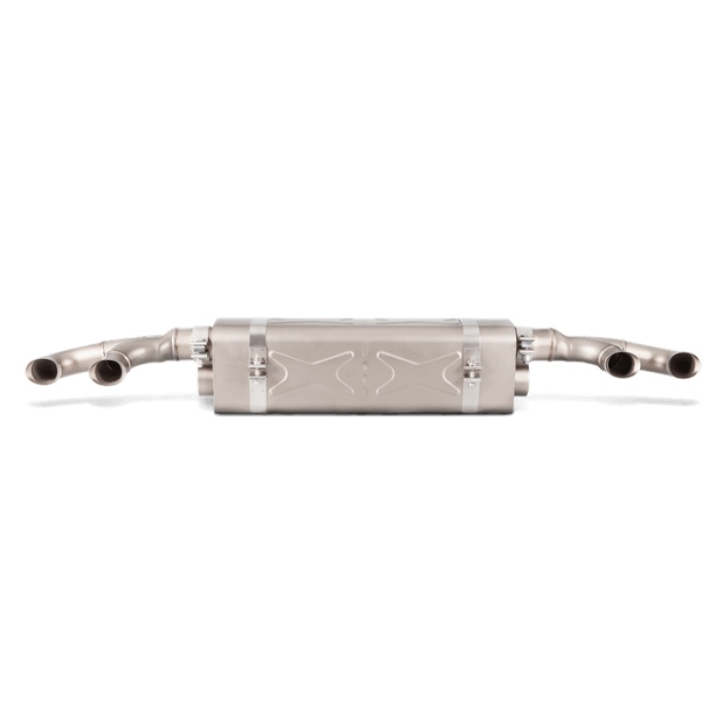 Akrapovic 16-17 Porsche 911 Turbo/Turbo S (991.2) Slip-On Line (Titanium) (Req. Tips/Diffuser)