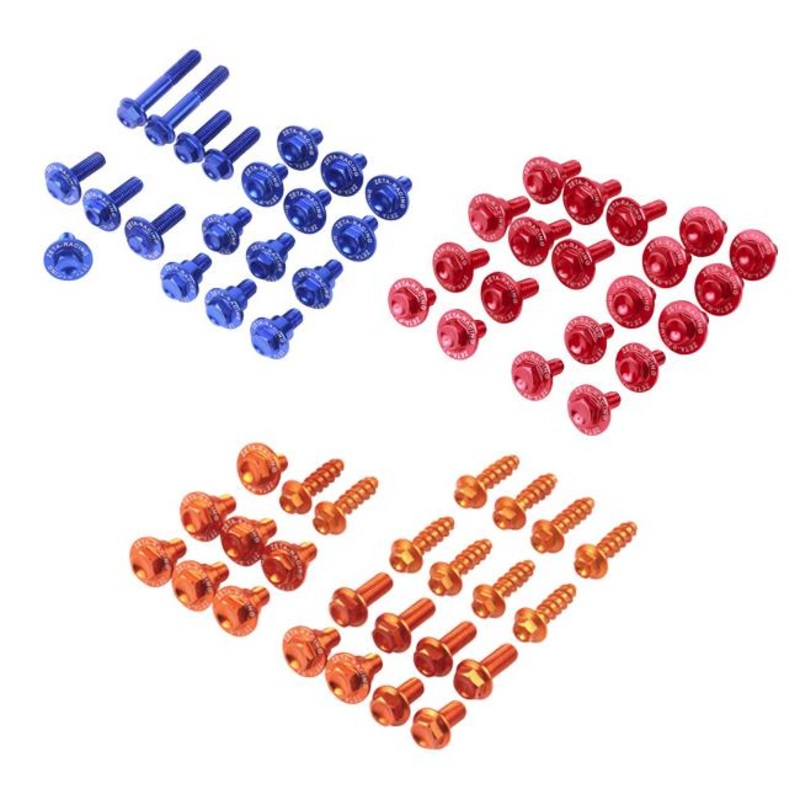 ZETA Aluminum Body Bolt Kit – Orange ZE88-5843