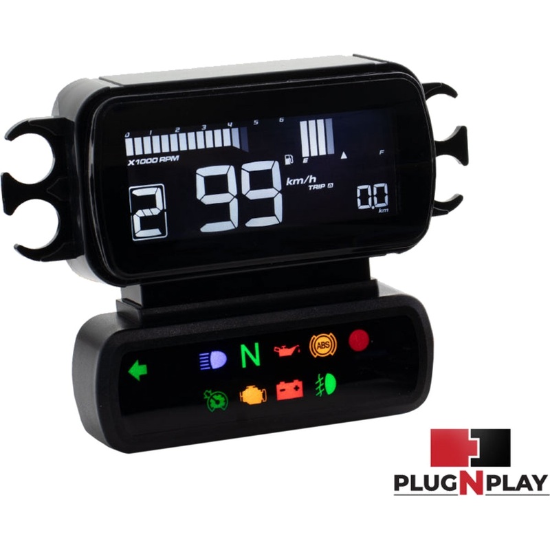 Koso North America D2 Streerbob Hud Gauge BA080000