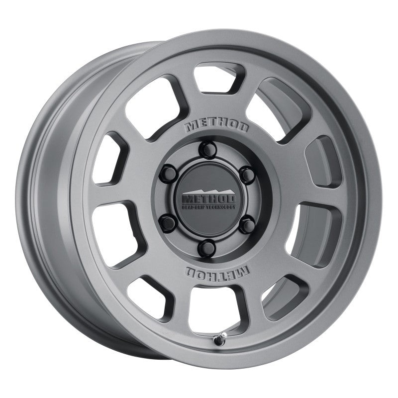 Method MR705 17×8.5 0mm Offset 6×5.5 106.25mm CB Titanium Wheel