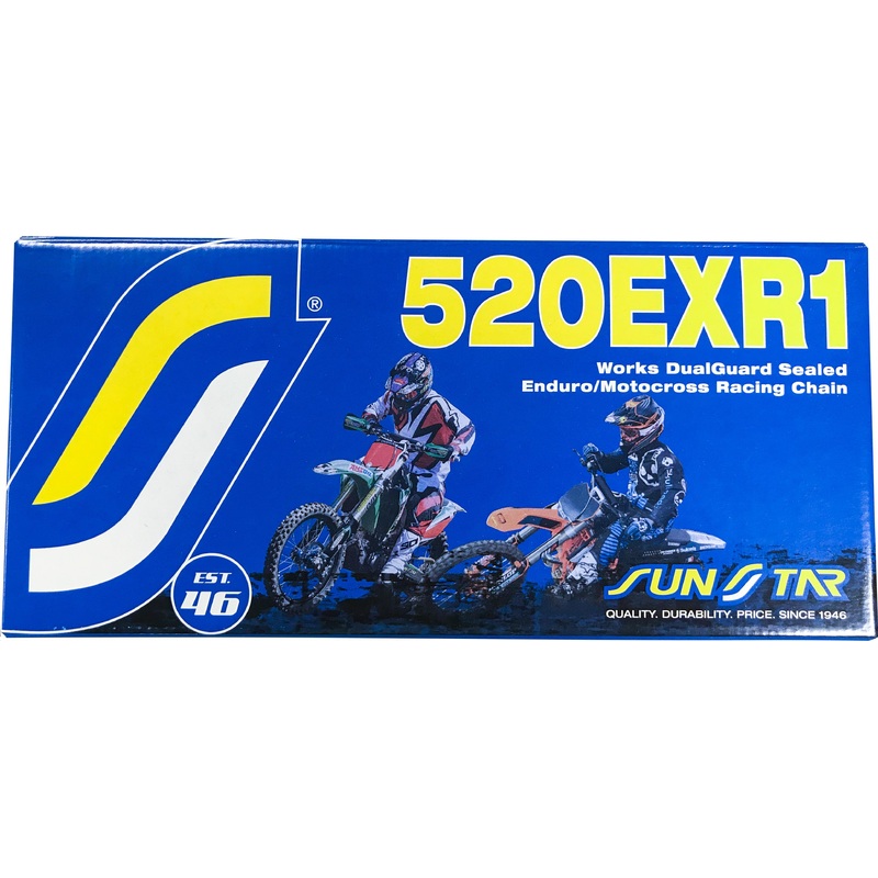 Sunstar 520EXR1 Works Racing Chain – 120 Links SS520EXR1-120