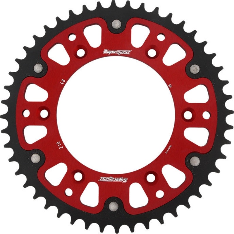 Supersprox Stealth Rear Sprocket – 48T RST-210-48-RED