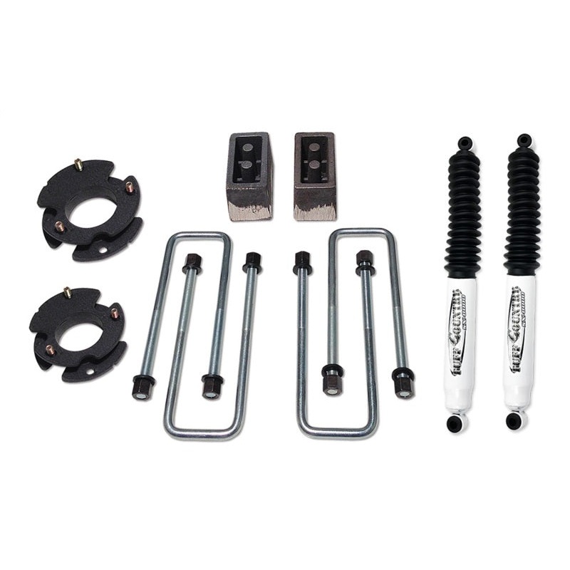 Tuff Country 09-22 Ford F-150 4×4 & 2wd 2in Lift Kit (w/Rear Lift Blocks SX8000 Shocks)