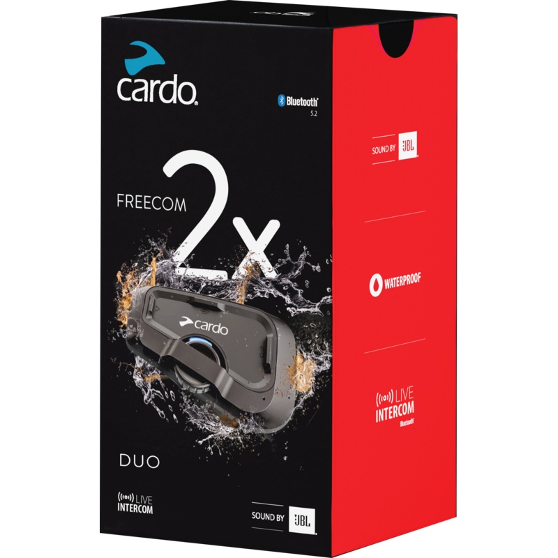 Cardo Systems 71-5039 Freecom 2x Bluetooth Headset Duo