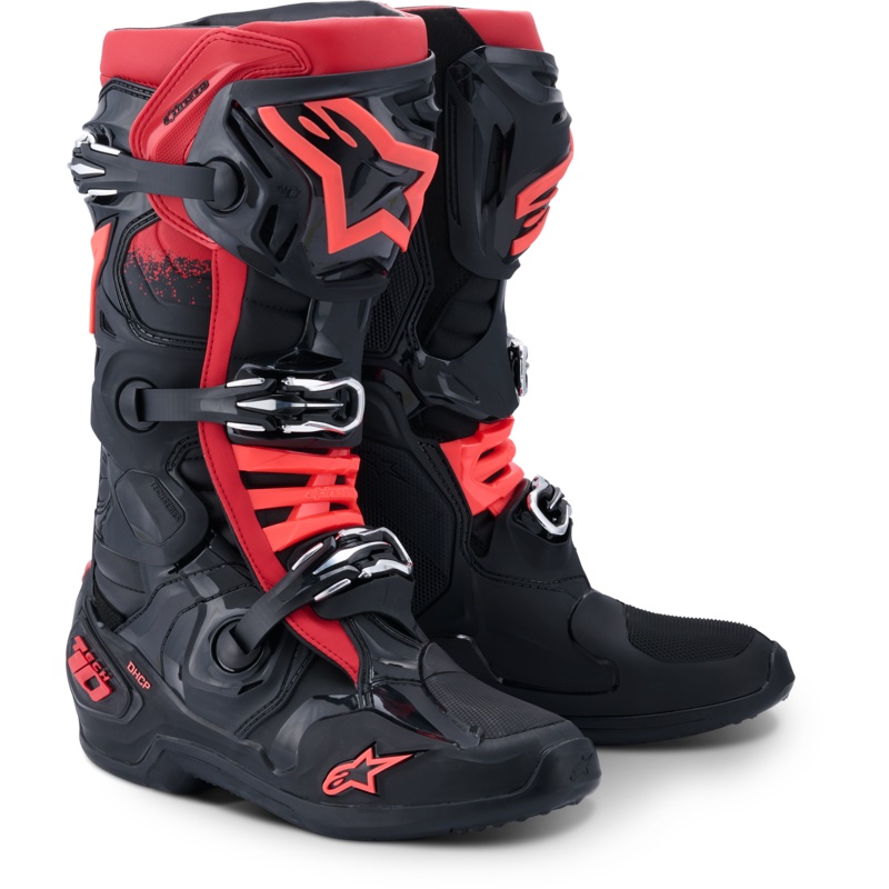 alpine star 482-0015812 Tech 10 Black/Red 12