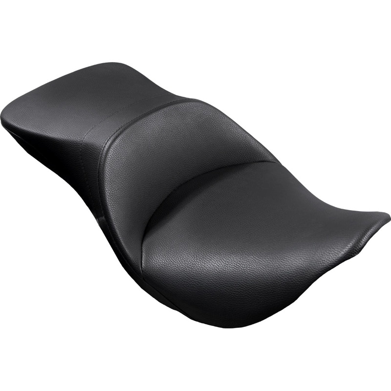 Danny Gray 830-0121 Tourist 2-Up Leather Seat Flh/Flt `08-Up