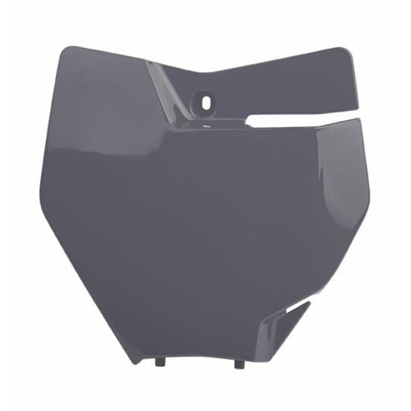 Polisport Front Number Plate – Nardo Grey 8666400007