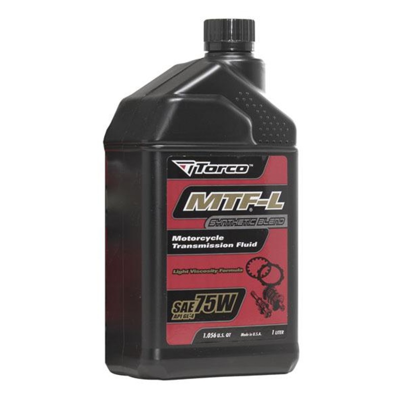 Torco International Corp MTF Racing Transmission Fluid – 80W Light Racing Viscosity – 1L. T700080CE