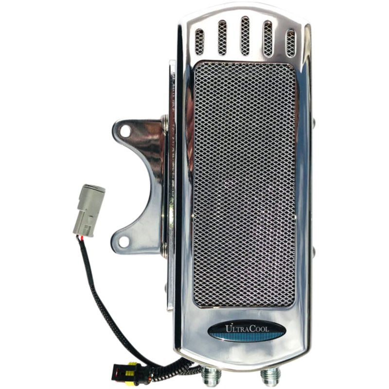 Ultra Cool 56-7212 Side Mount Oil Cooler M8 Touring `17-23  Chrome
