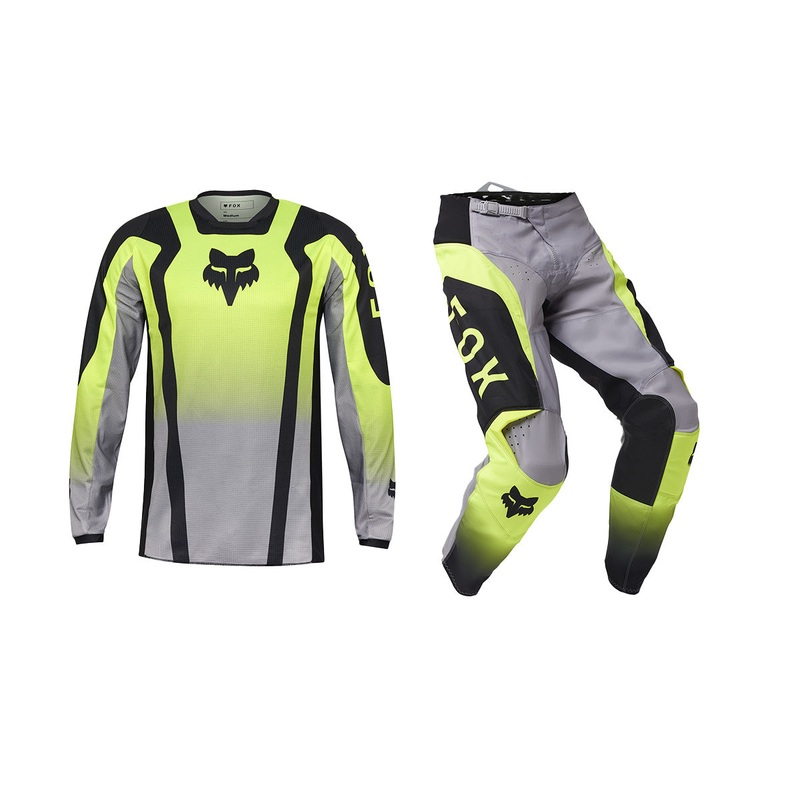 FOX 2025 YOUTH 180 LEAN GEAR SET – FLO YELLOW