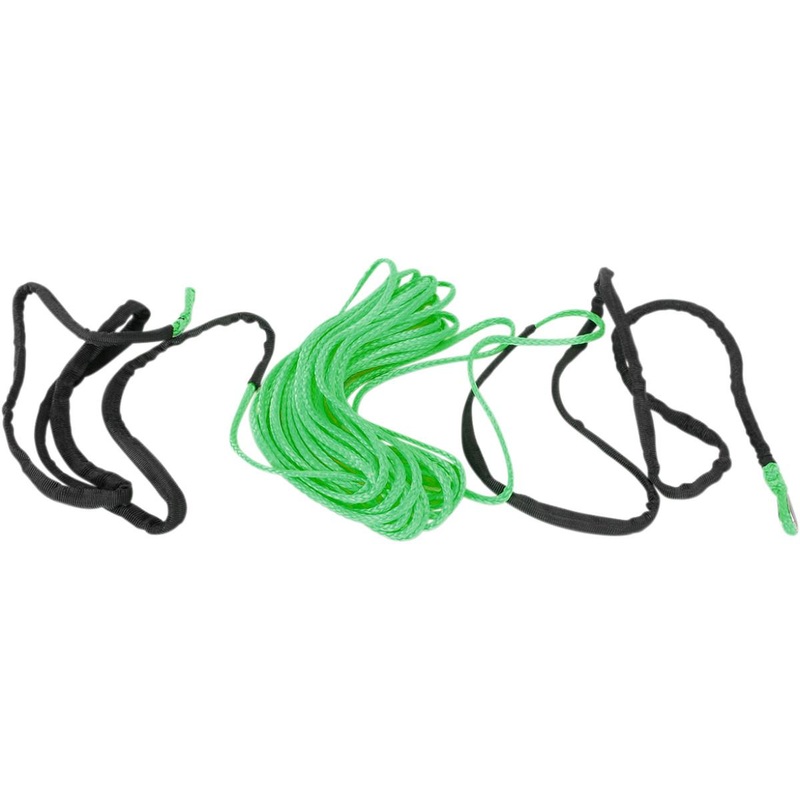 Moose Utility Synthetic Winch Cable – 1/4in. x 50ft. – Green 4505-0619