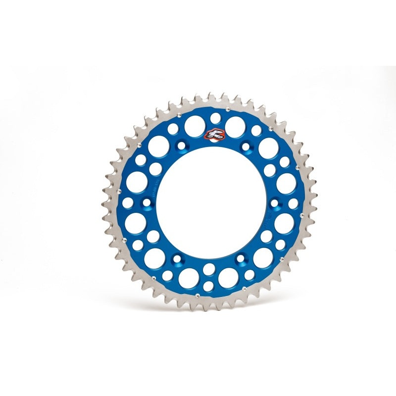 Renthal 2017/ 20-23 Husqvarna FE250/350/450 Rear Twinring – Blue 520-52P Teeth