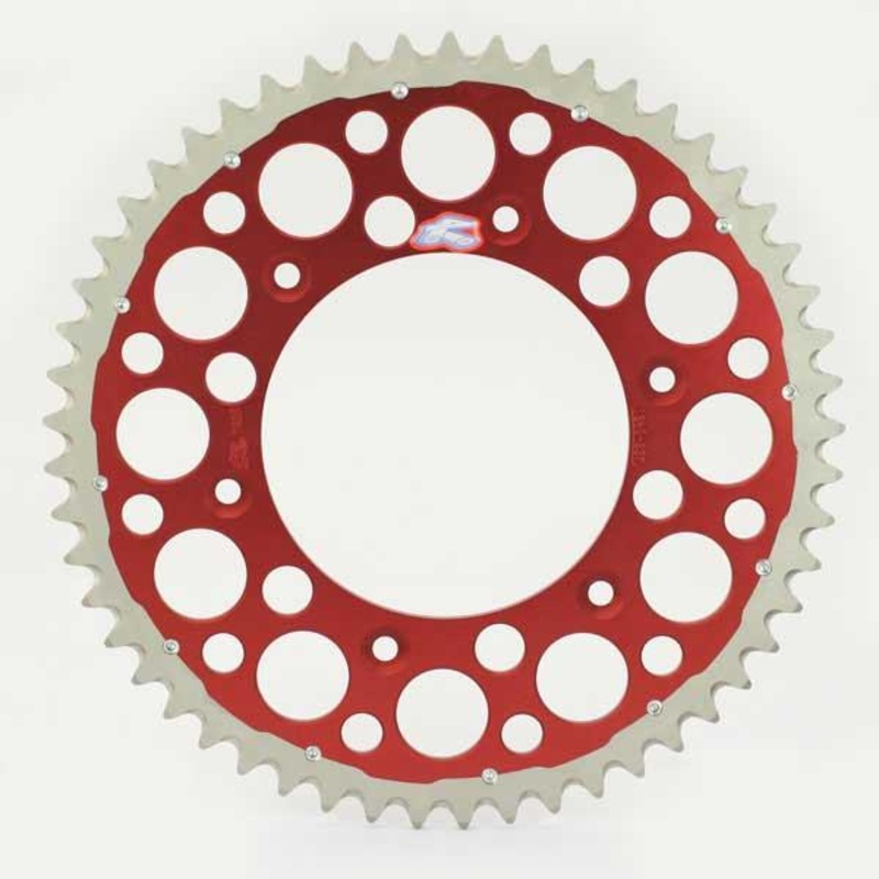 Renthal Twinring Heavy Duty Rear Sprocket – Red – 50T 1540-520-50GPRD