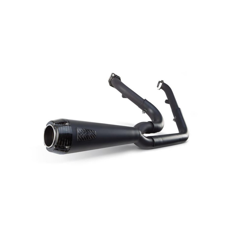Two Brothers Racing Comp-S Full System – Black w/ Carbon Fiber Tip 005-3750199-B