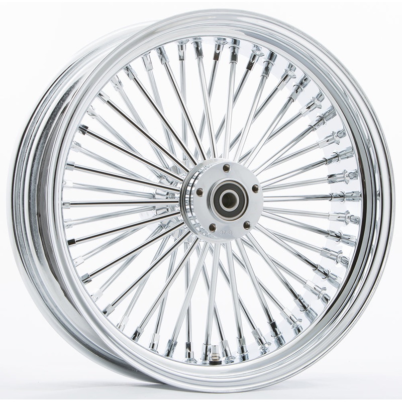 HardDrive 576-04142 Rr 48-Spk Chrome 18×4.25 Bt/Xl-Hub 3/4″ Axl 00 Ltr