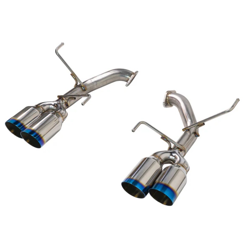 Remark 2022+ Subaru WRX (VB) 4in Axleback Exhaust w/ Burnt Stainless Single Wall Tip